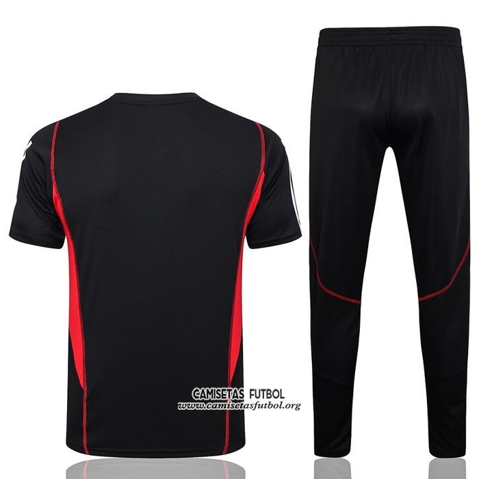 Chandal del Sao Paulo Manga Corta 2023/2024 Negro